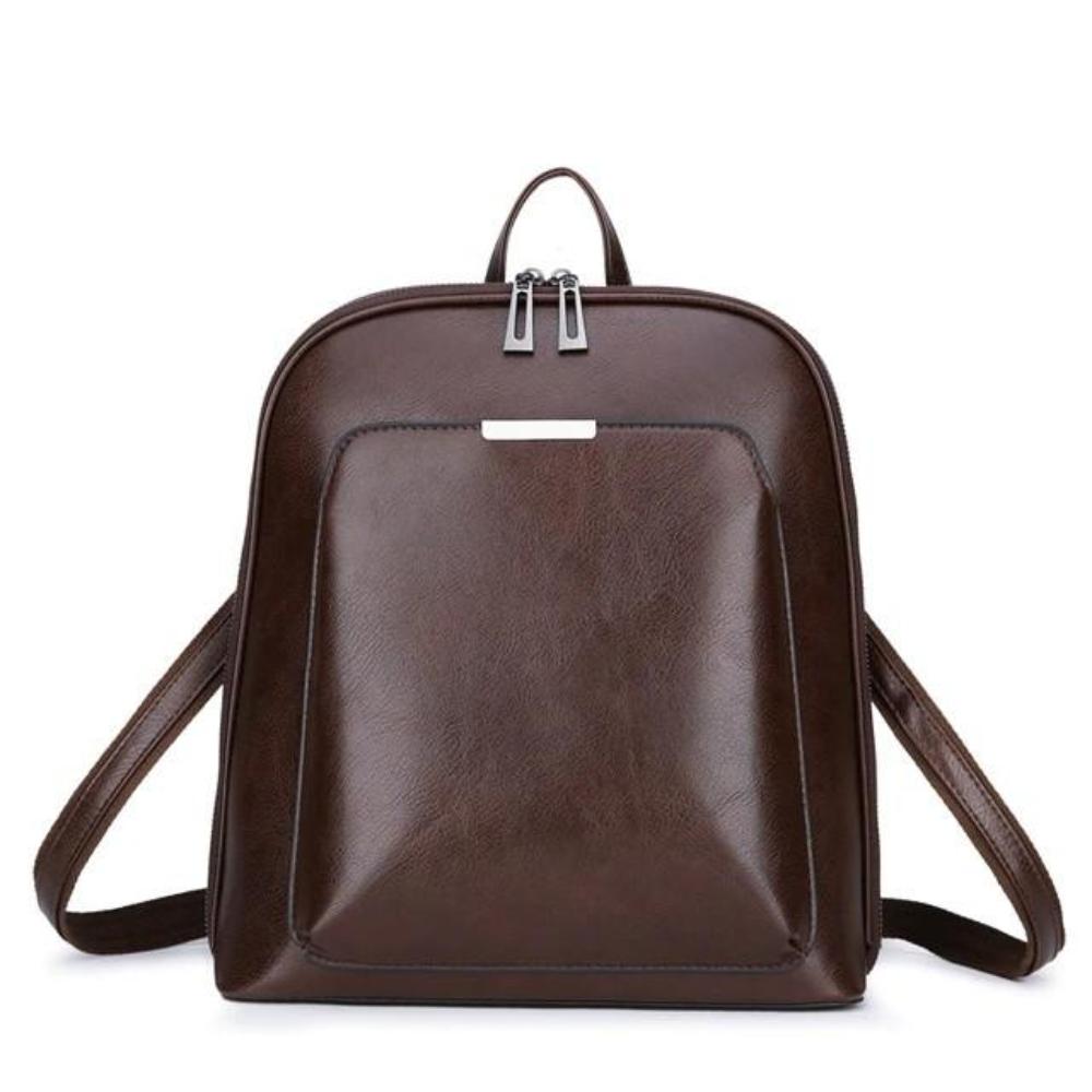 Klassieke Rugzak met Dubbele Rits – Strak Design