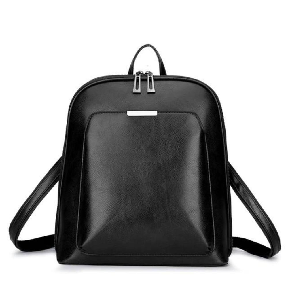 Klassieke Rugzak met Dubbele Rits – Strak Design