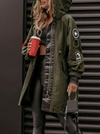 Alessa | Windjack met capuchon