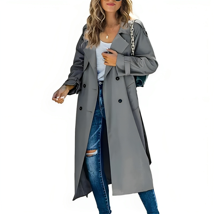 Ashcombe | Lichtgewicht trenchcoat