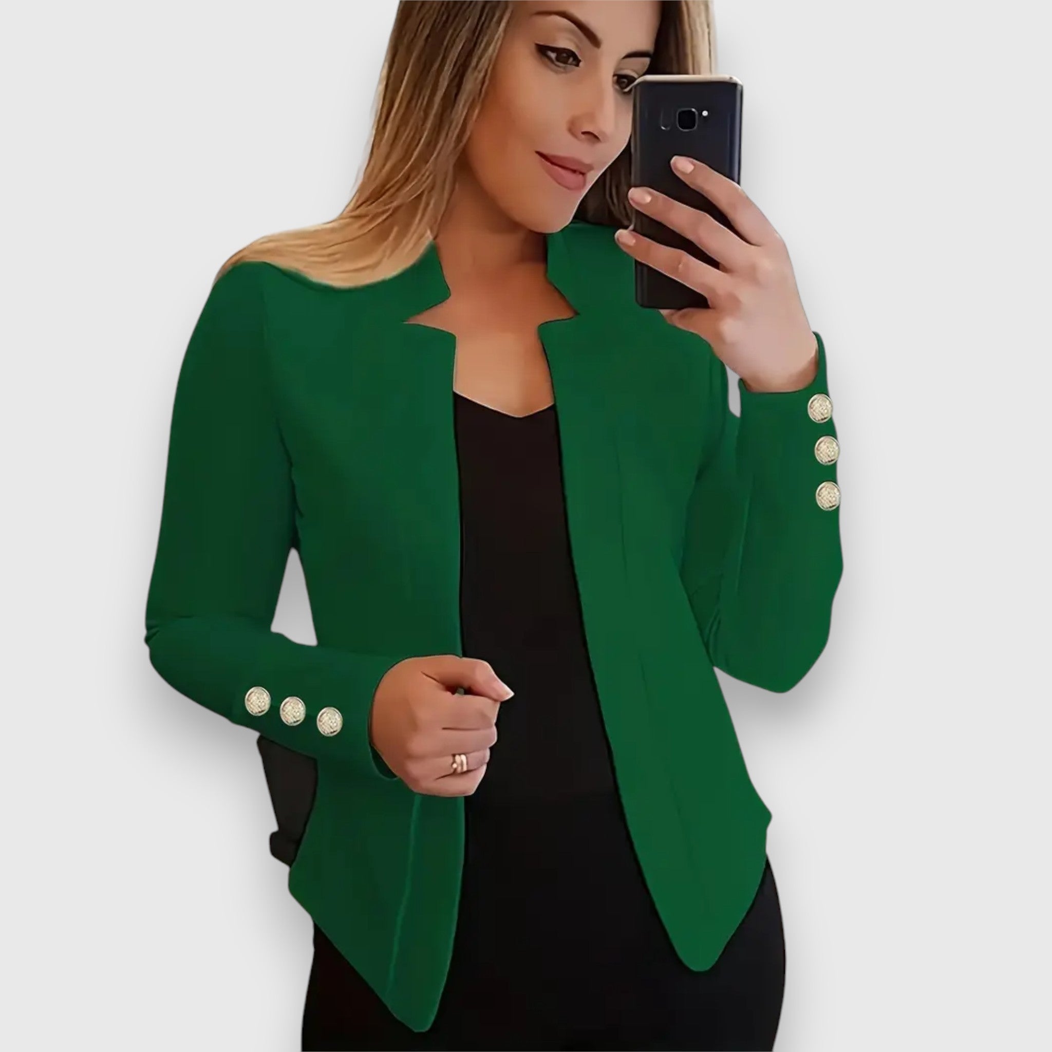 Aria – Tijdloze moderne blazer voor dames