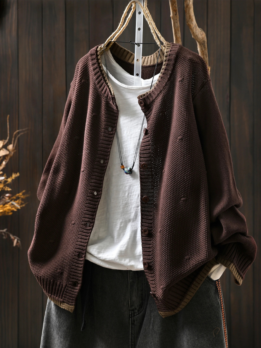 THE ISOLDE | GESTRUCTUREERDE CARDIGAN