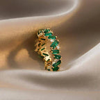 Aelia Solandra Ring | Goud
