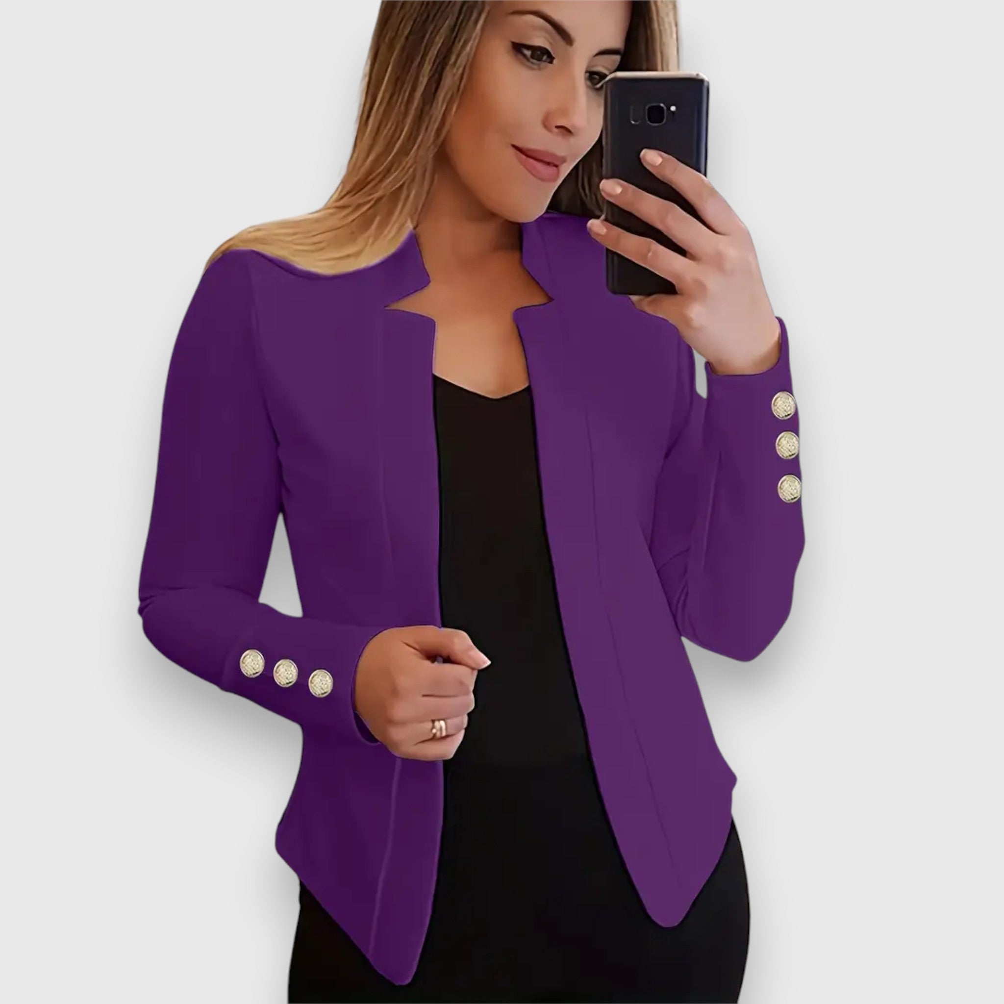 Aria – Tijdloze moderne blazer voor dames