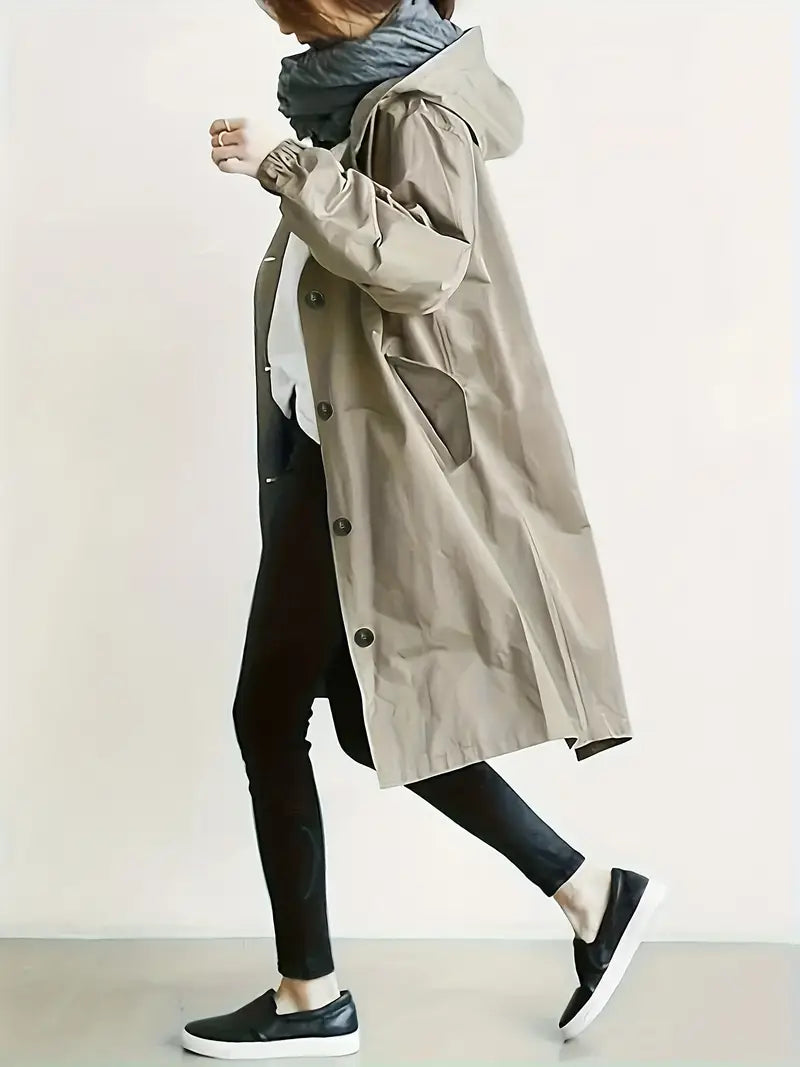 Calais | Waterafstotende trenchcoat