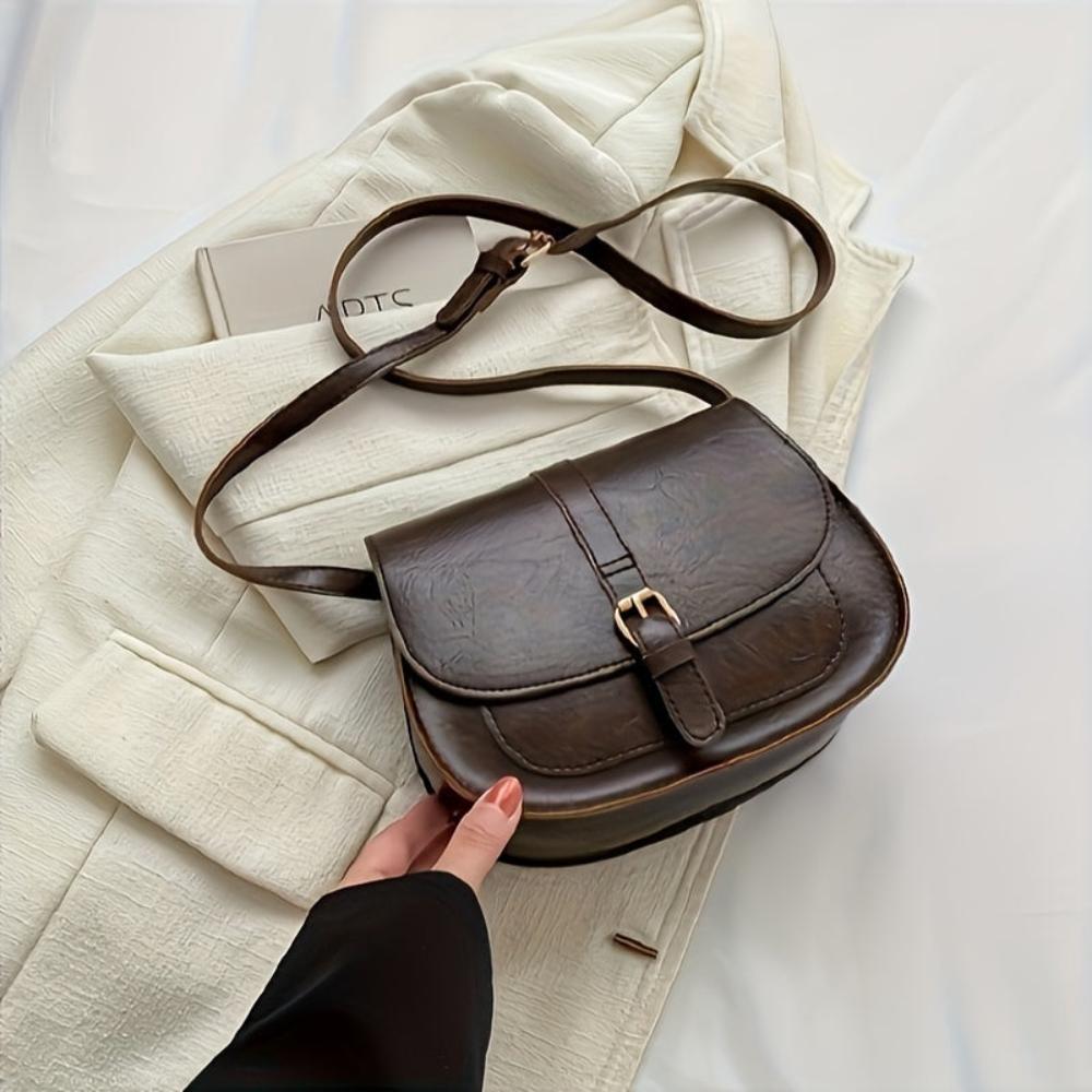 Evelyn Klassieke Zadeltas Crossbodytas