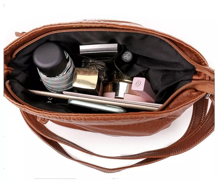 Freya – Leren Schoudertas