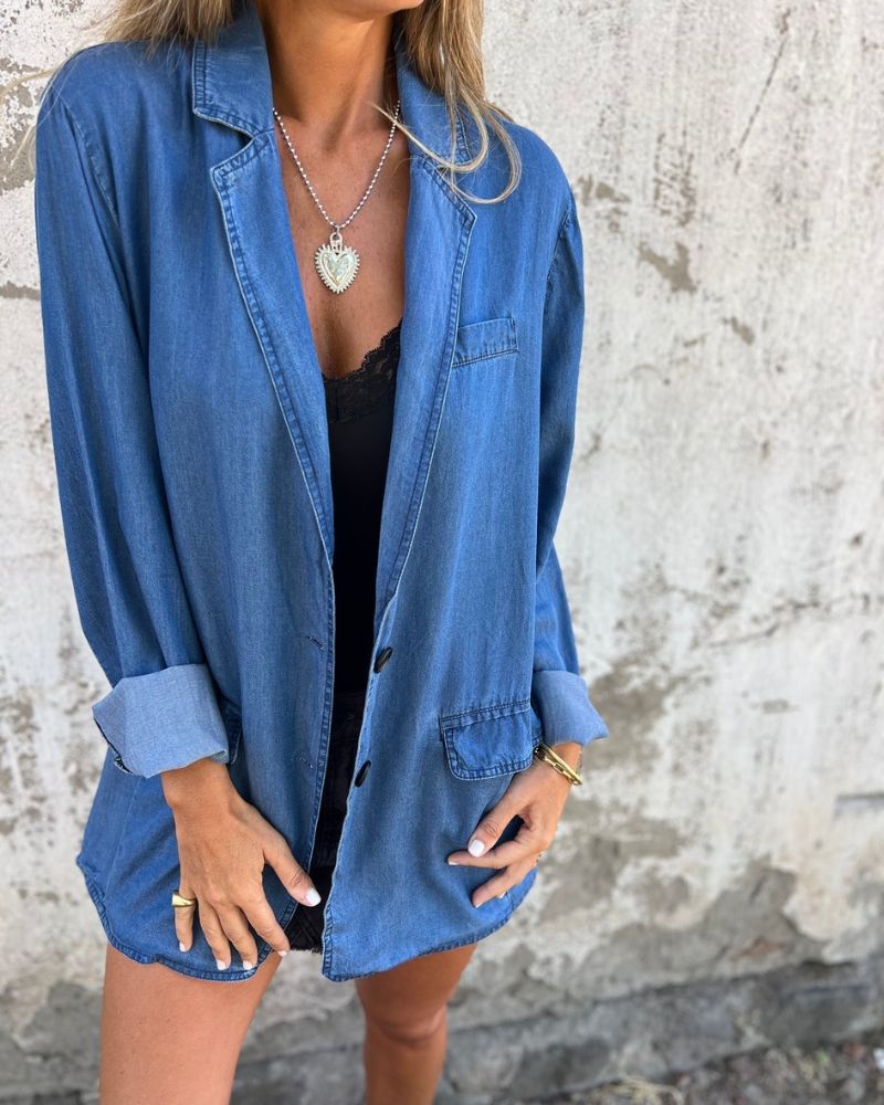 Amy - Casual spijkerblazer