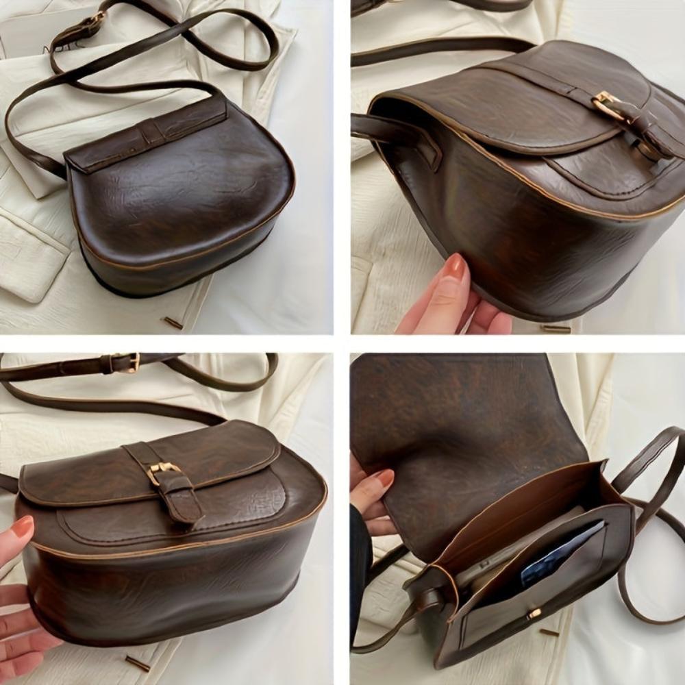 Evelyn Klassieke Zadeltas Crossbodytas