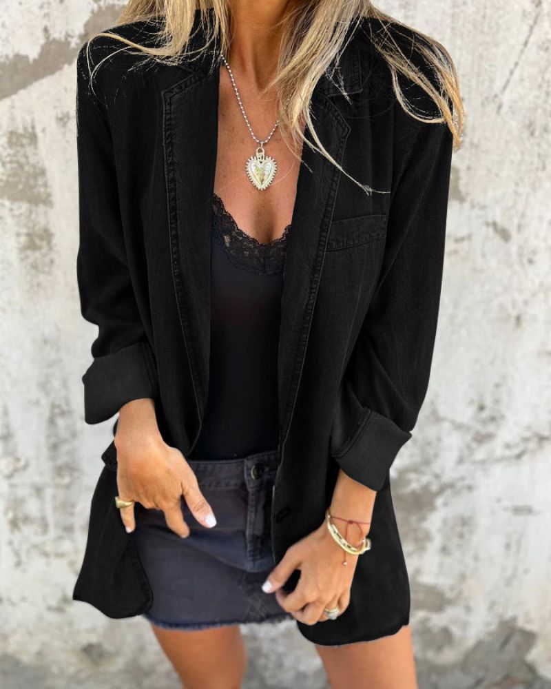Amy - Casual spijkerblazer