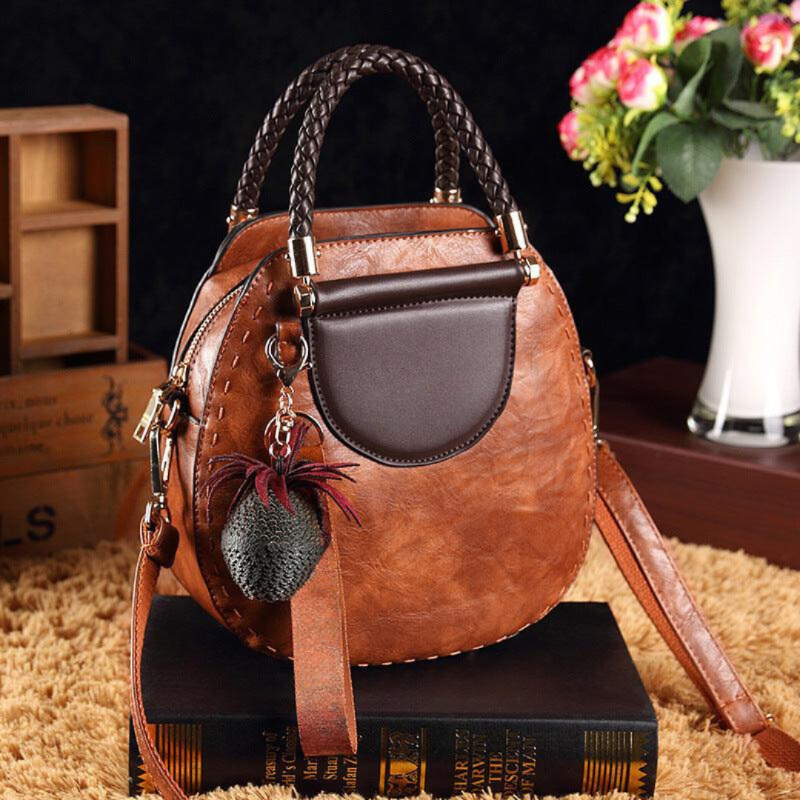 Vera – Strakke Leren Crossbodytas