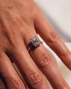 Jasmin (met Pavé) - Smaragd | Zilver