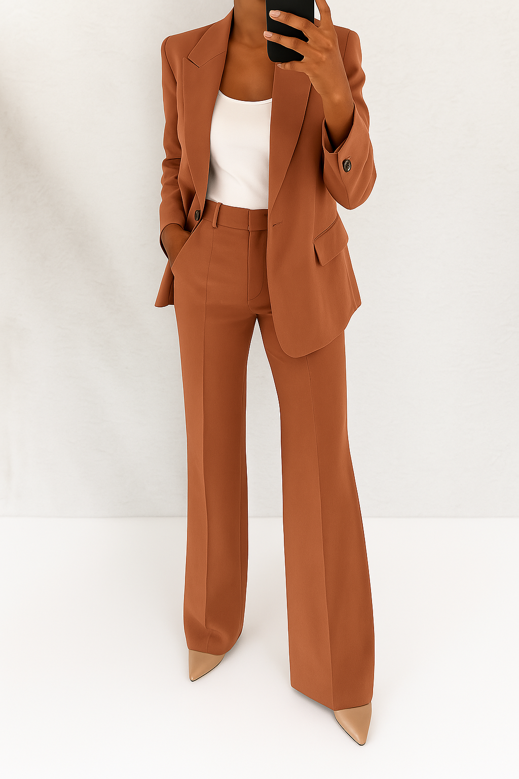 Kelly – Elegante maatset met blazer en broek