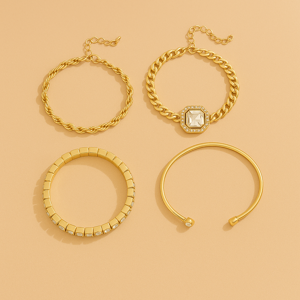 Domitia Calvina Gouden Armbandset | Afwerking