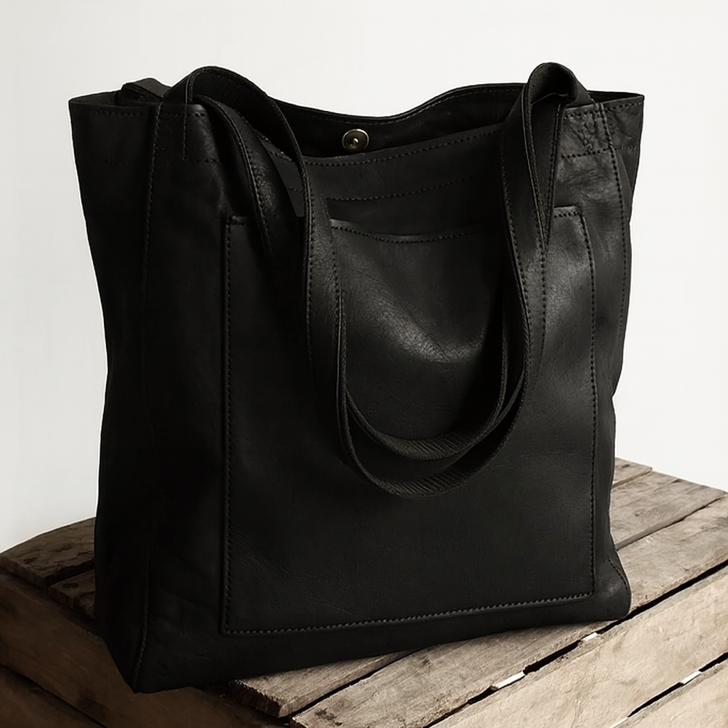 Lorena’s Moderne Chic – Stijlvolle Leren Tas voor Dag en Nacht