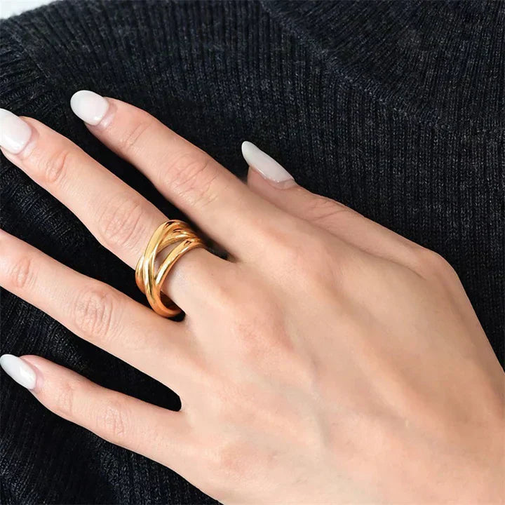 Laelia Sabiniana Ring | Goud