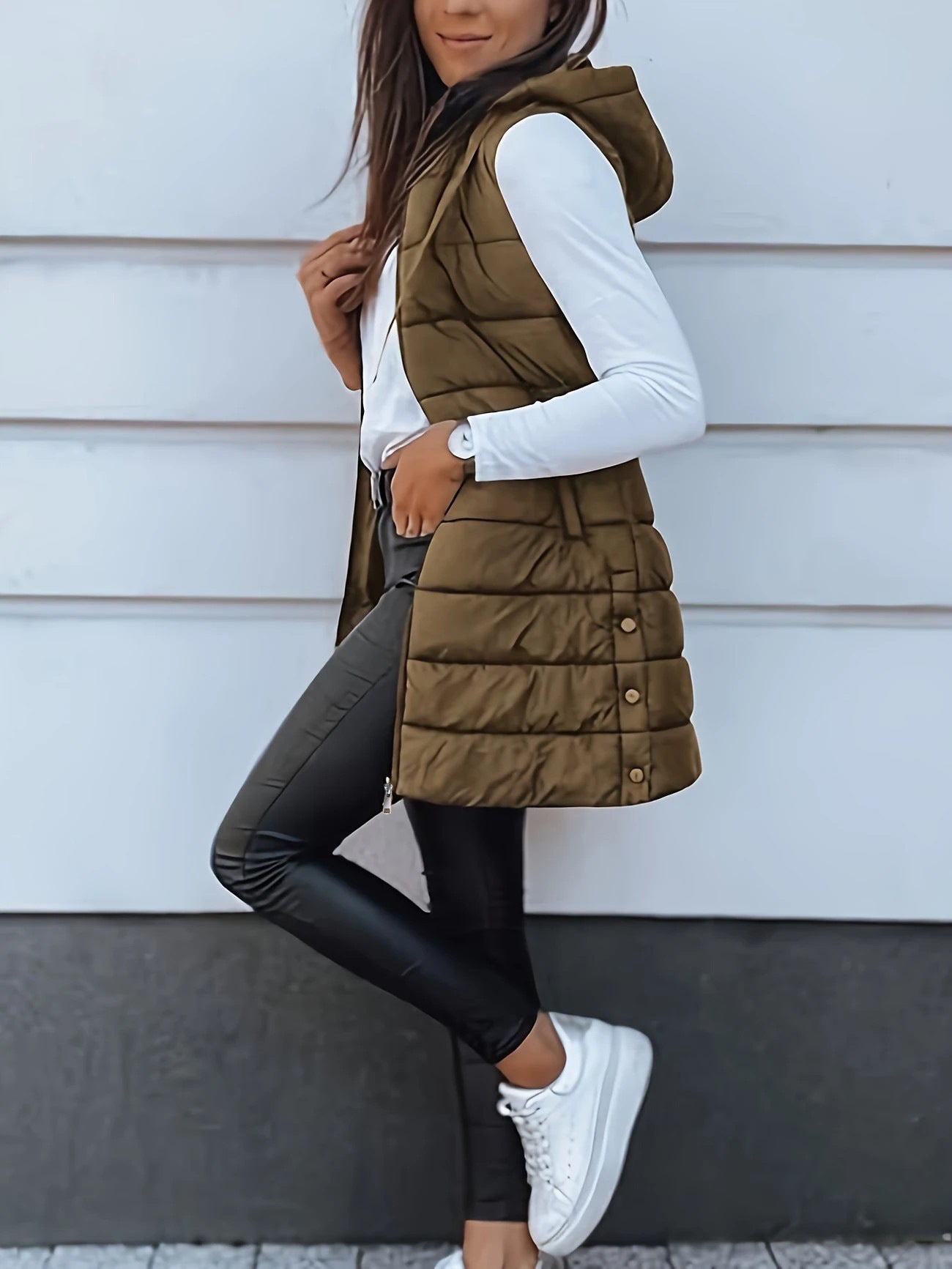 Zara | Casual mouwloos lang vest