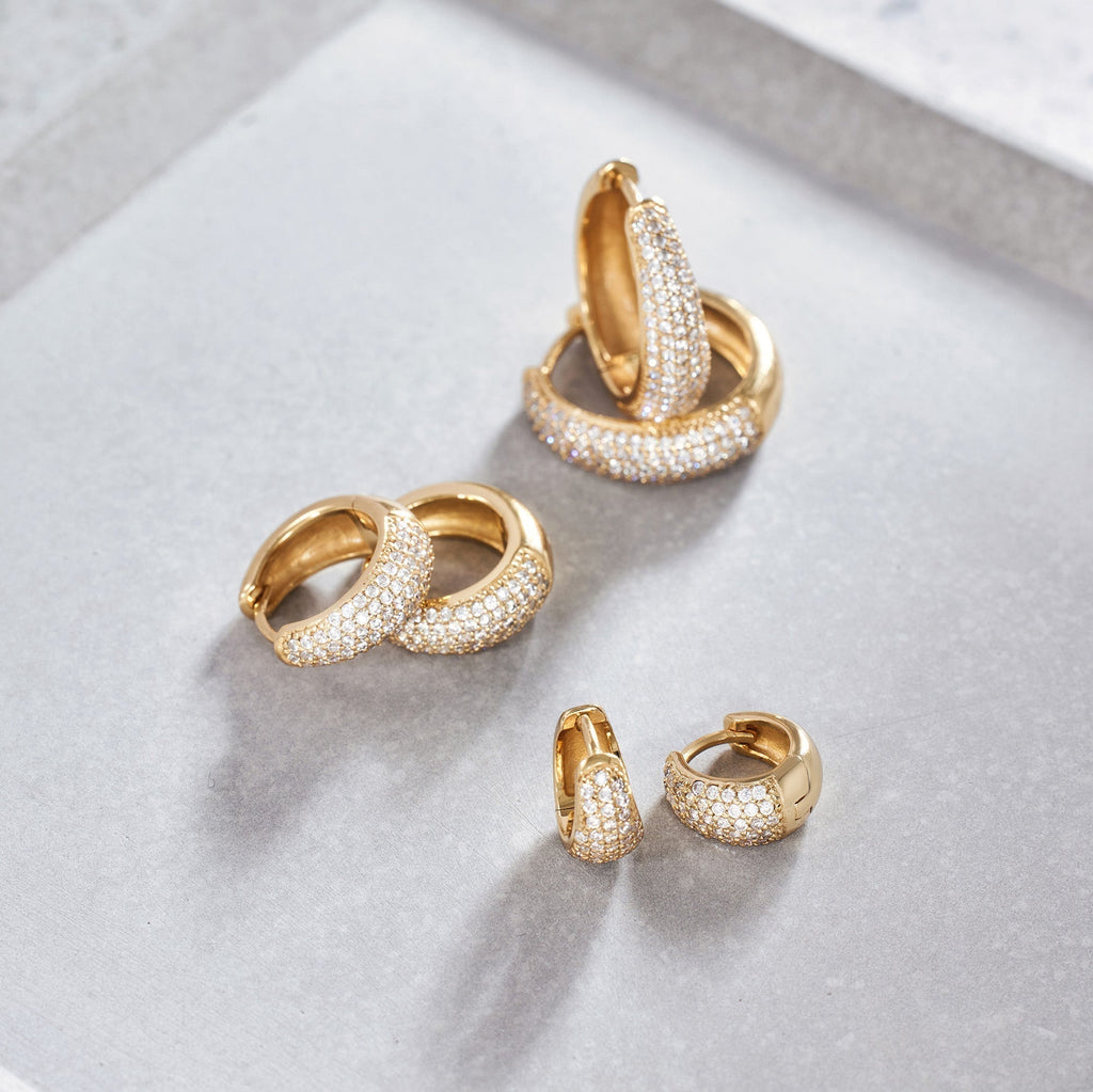 Jules Mini Hoops | Goud