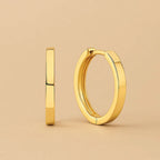 Gia Statement Hoops – Gouden Briljantie