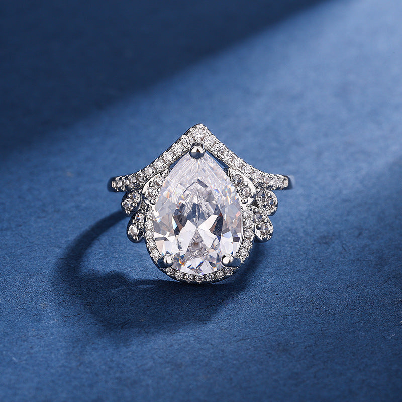 Aria Teardrop Witte Set | Witgoud