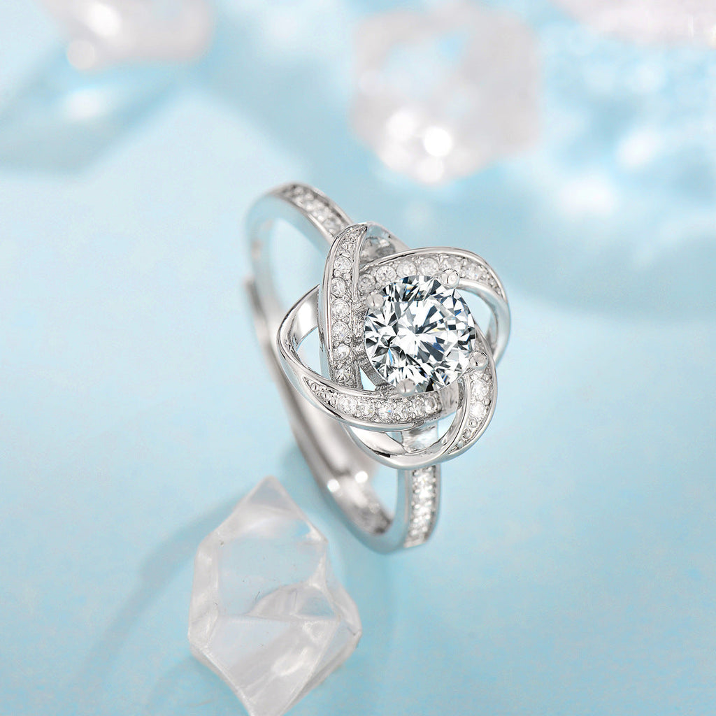 Fleur de Givre Klee-Knoop Set | Witgoud