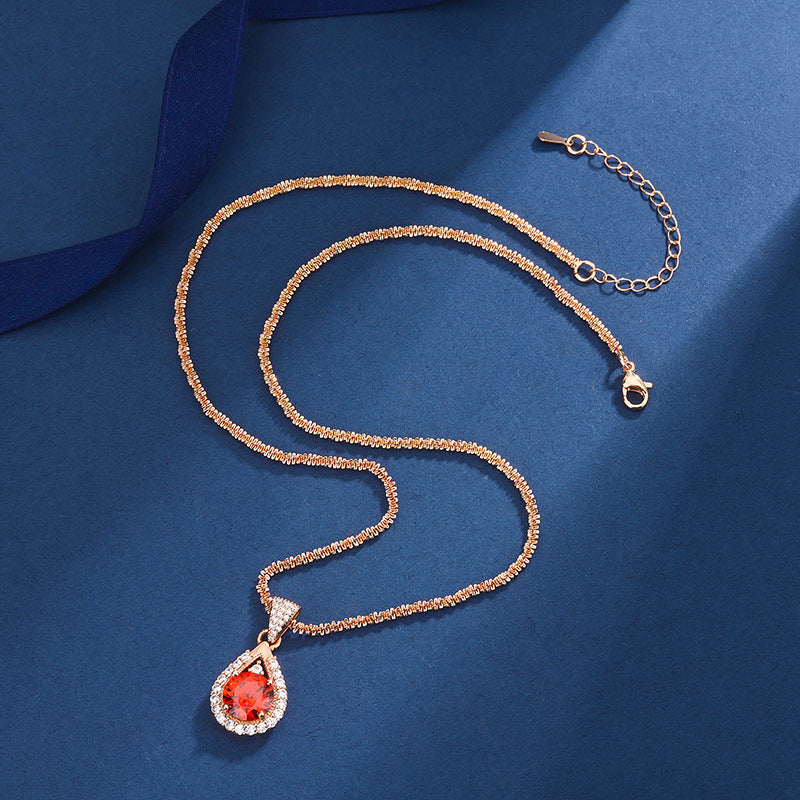 Karminrood Champagne Set | Roségoud