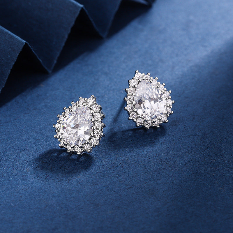 Aria Teardrop Witte Set | Witgoud