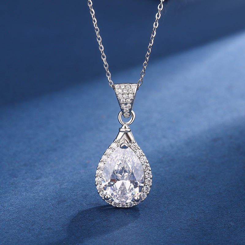 Aria Teardrop Witte Set | Witgoud