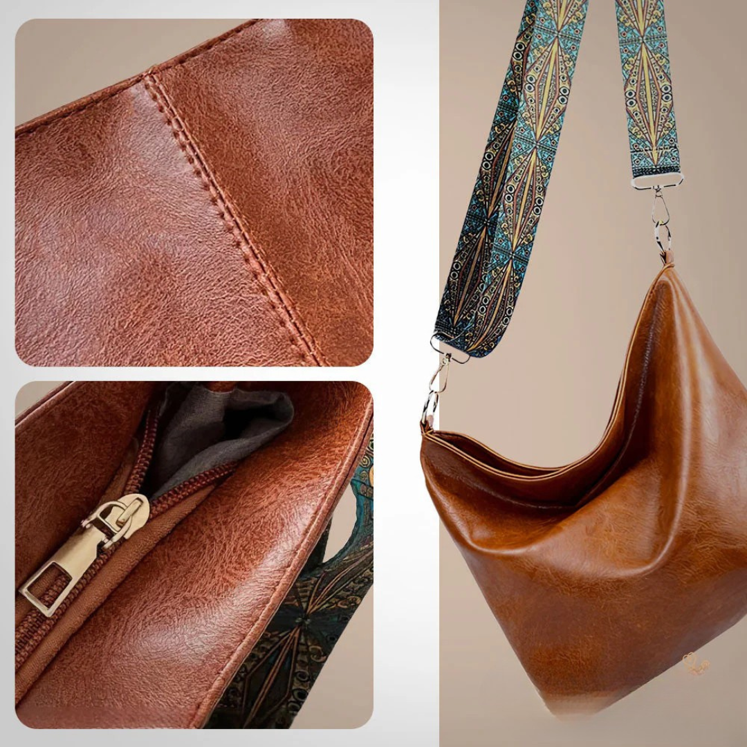 Chelsey’s Charme – Elegante leren schoudertas