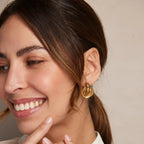 Statement Verstrengelde Oorbellen | Goud