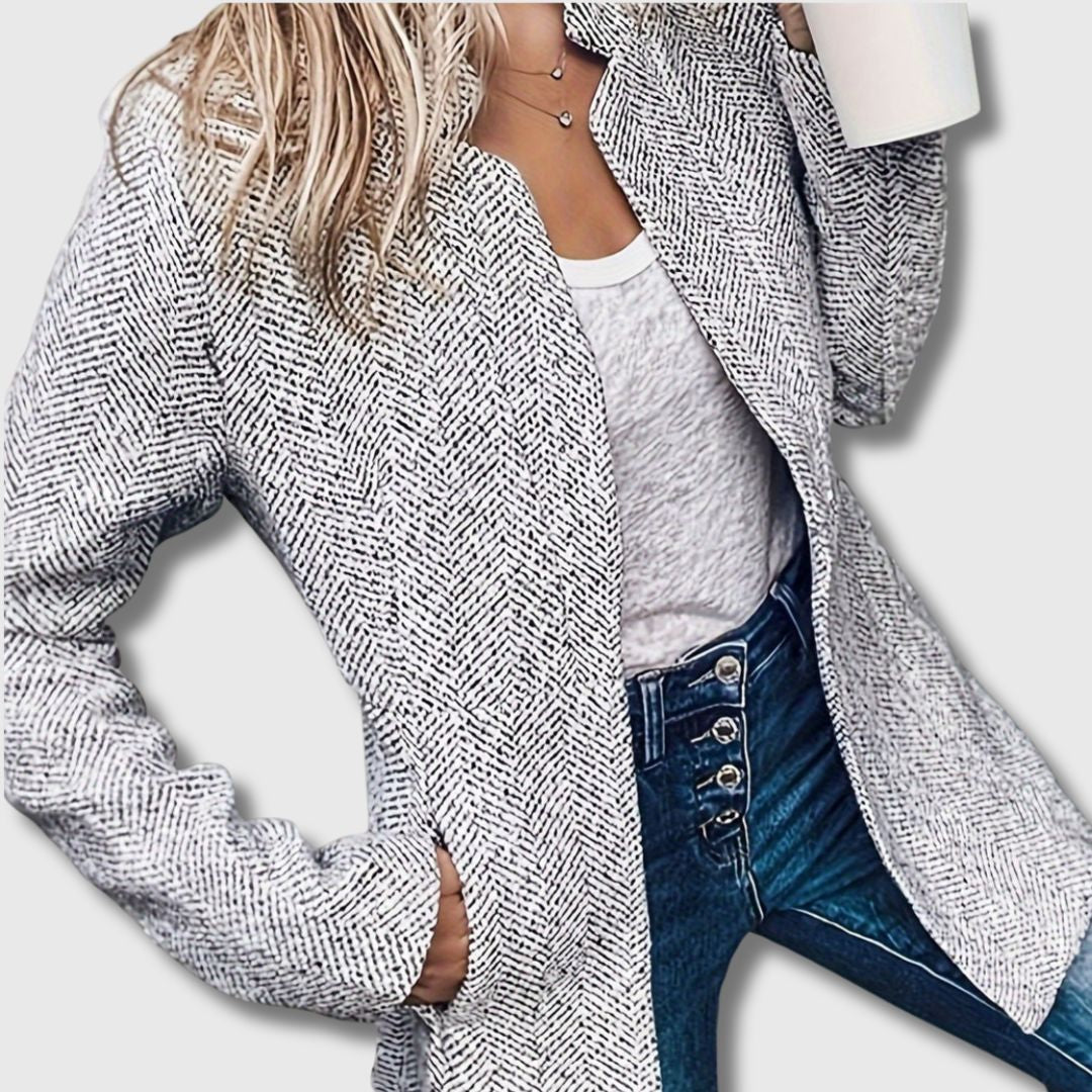 Isabelle –  Chique en warm Damesblazer voor de Winter