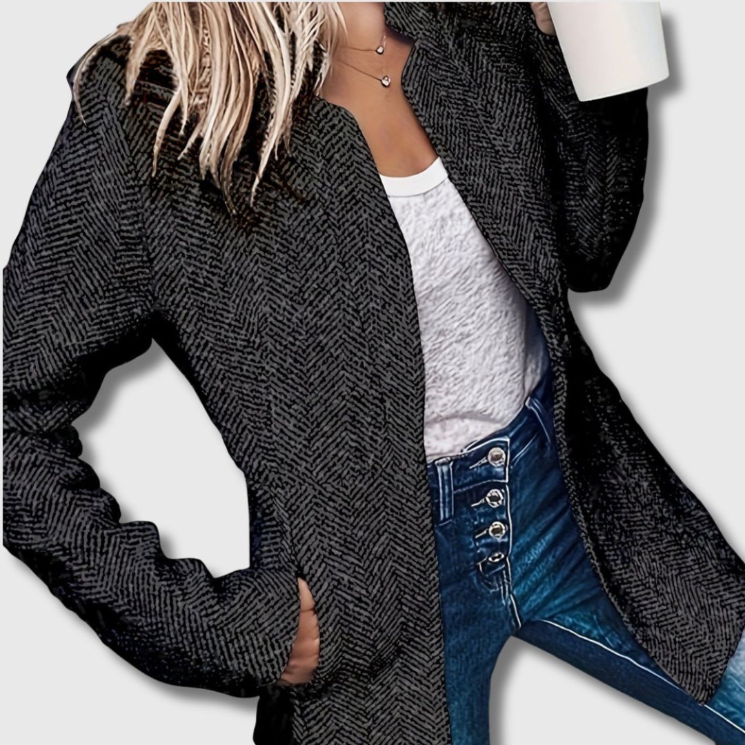 Isabelle –  Chique en warm Damesblazer voor de Winter