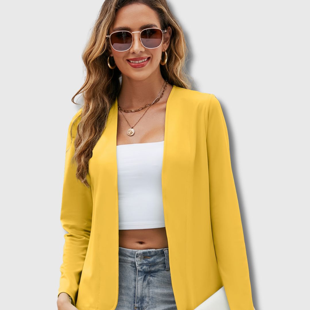 Léa: Casual chic damesblazer - Gelimiteerde editie