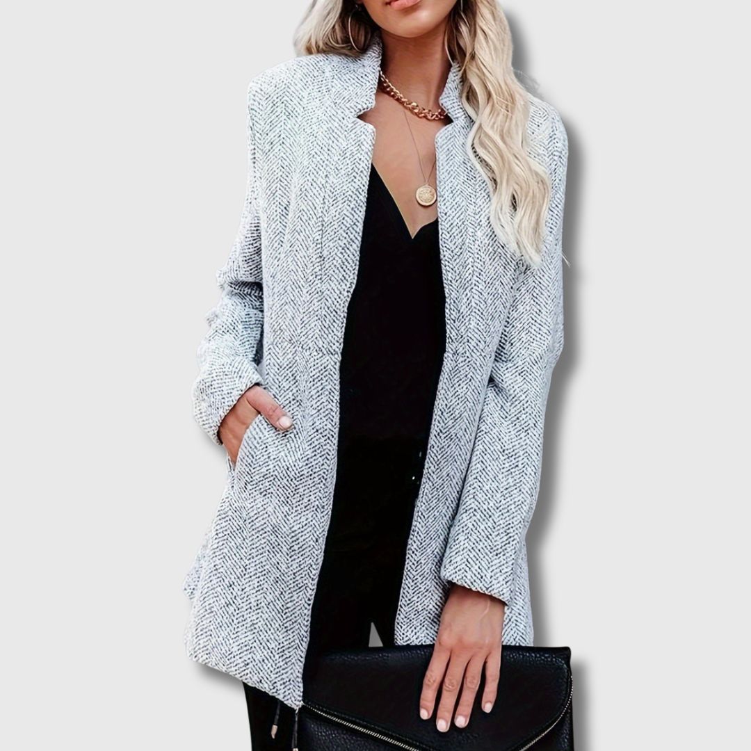 Isabelle –  Chique en warm Damesblazer voor de Winter