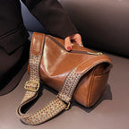 Trine | Klassieke Leren Crossbodytas