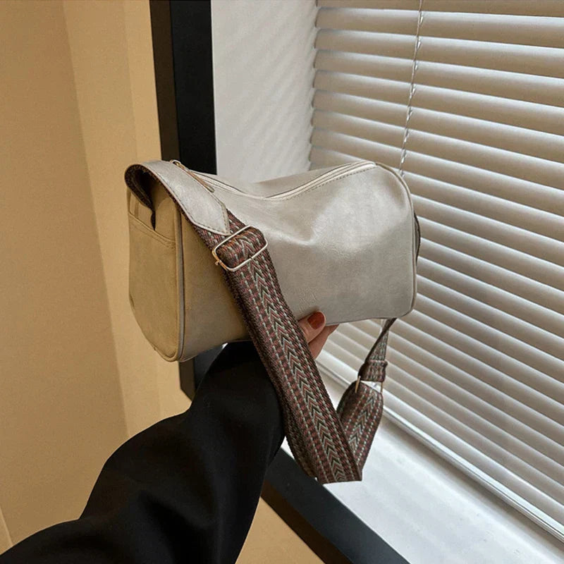 Trine | Klassieke Leren Crossbodytas