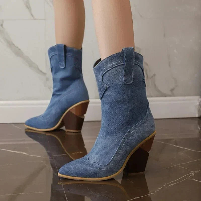 Mesa – Suède Cowboylaarzen