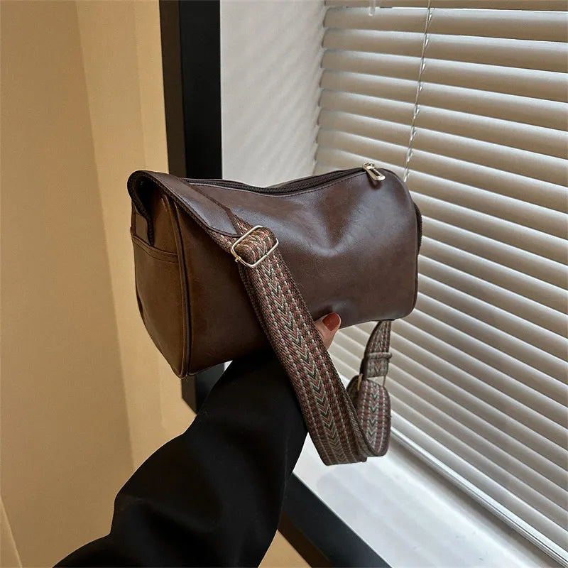 Trine | Klassieke Leren Crossbodytas