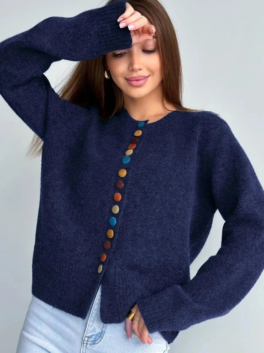 THE NOELLE | CARDIGAN MET KNOPEN