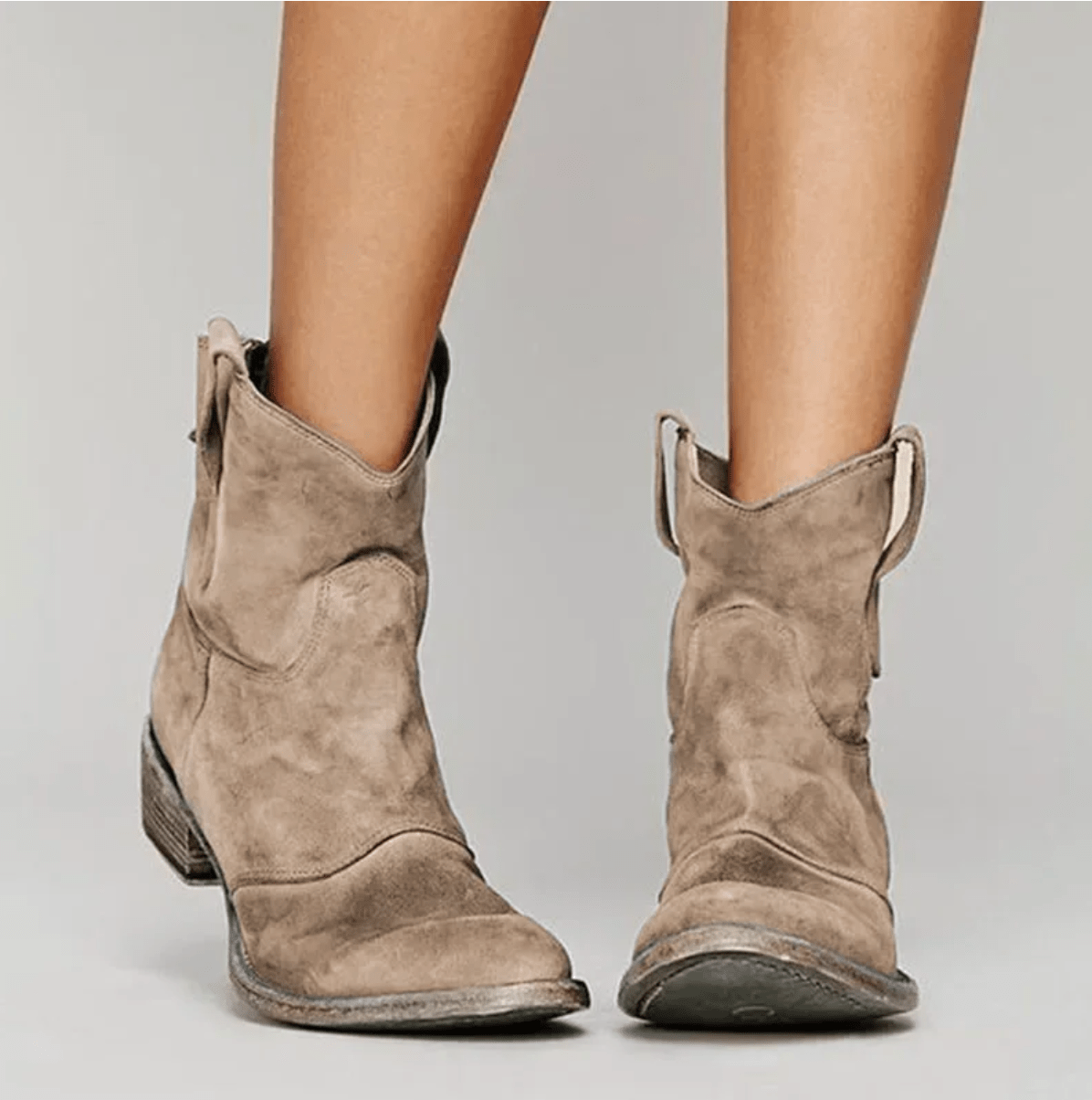 Roselle – Klassieke Cowboylaarzen van Suède