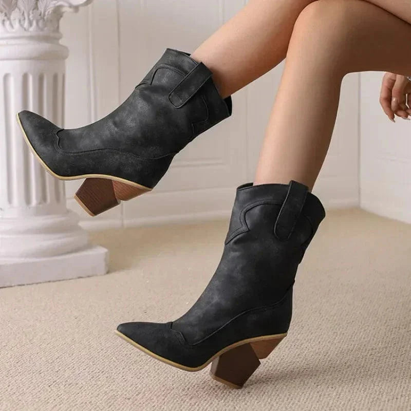 Mesa – Suède Cowboylaarzen