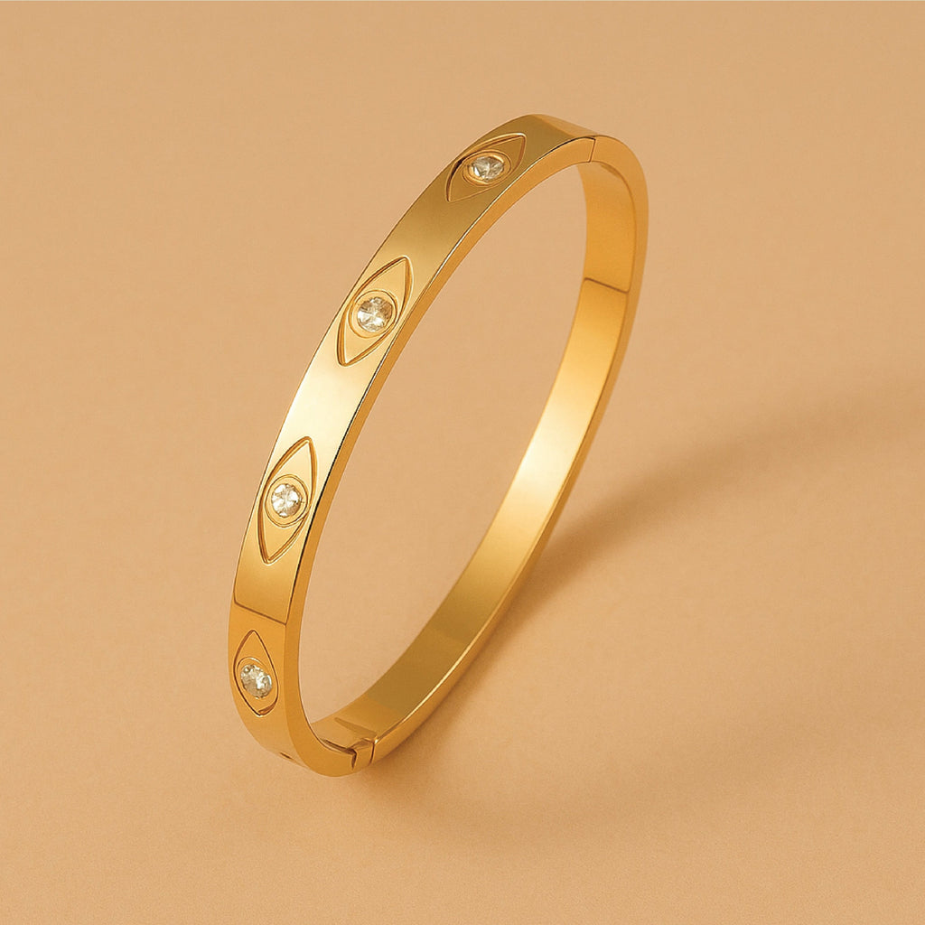 Tiziana Lazzari | Elegante Witte Gouden Armband