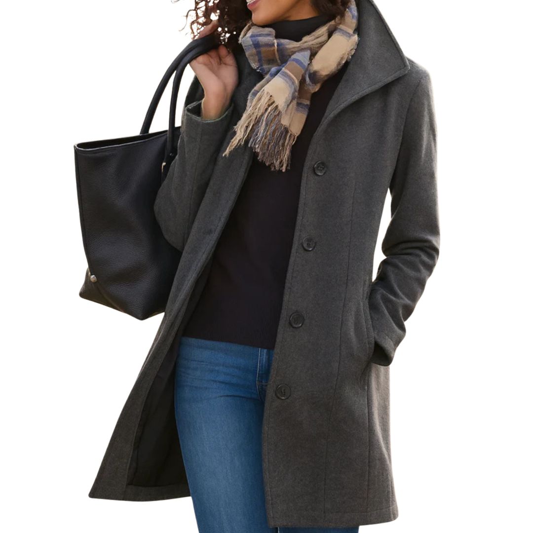 Elmsworth | Flatterende lange jas