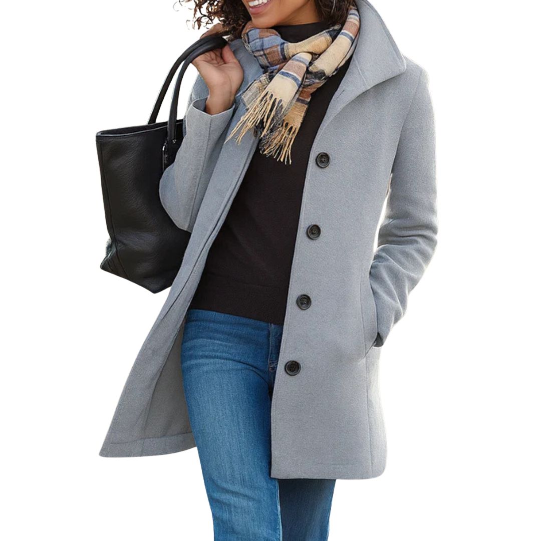 Elmsworth | Flatterende lange jas