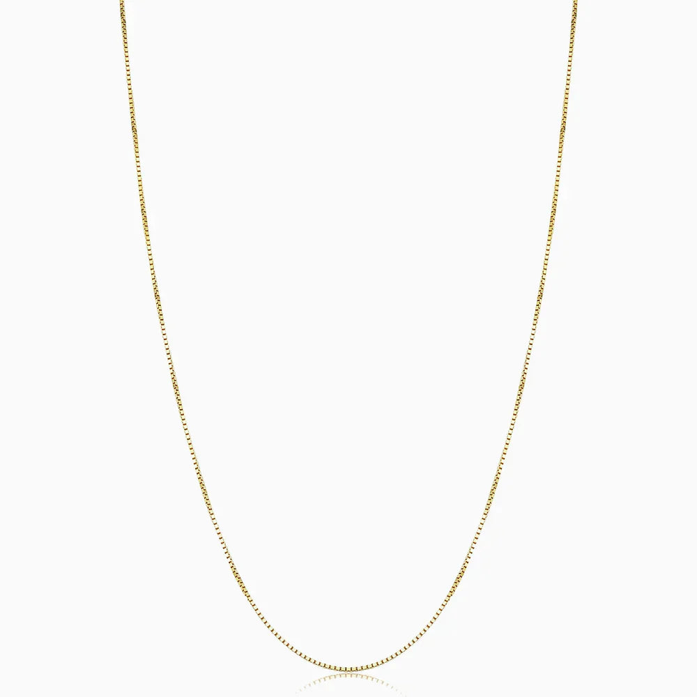 Bodega Box Ketting | Goud