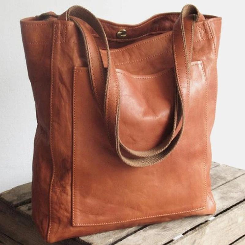 Elysia – Klassieke Leren Tote