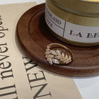 Lauria Leafy Ring | Goud