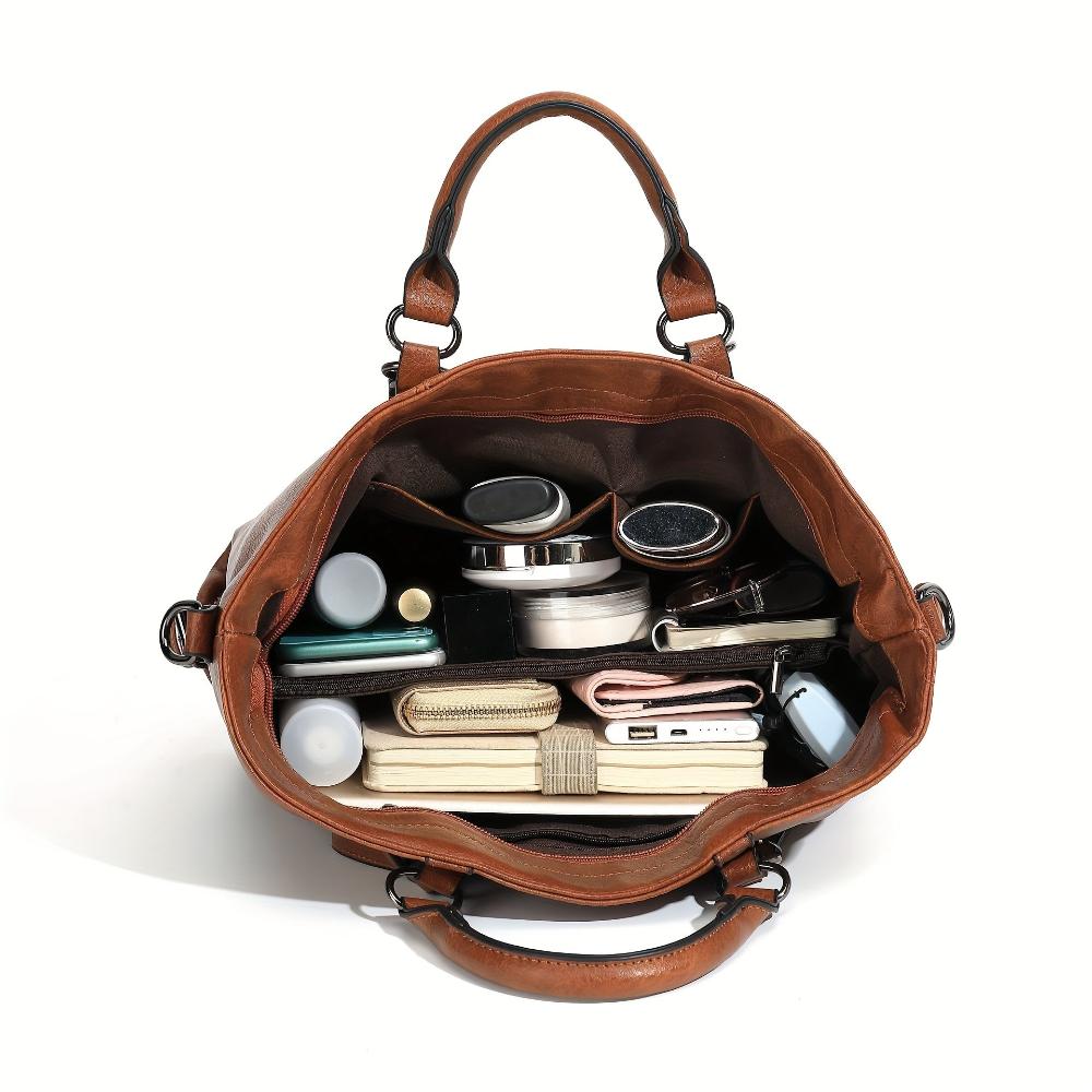 Charlotte’s Klassieke Elegantie – Stijlvolle Grote Tas met Klassieke Flair