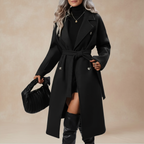 Bramwell | Lange wintertrenchcoat