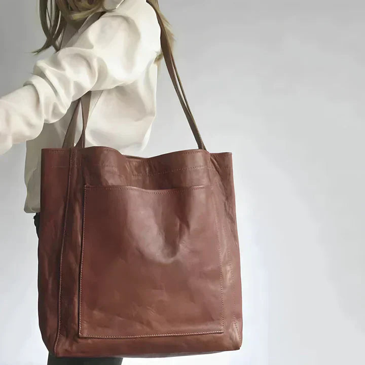 Elysia – Klassieke Leren Tote